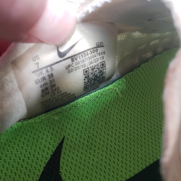 Nike Zoom Pegasus Turbo 2 Rise Luminous Neon Sneaker Just Do It Sz 7 BV1134-300 - Picture 8 of 9